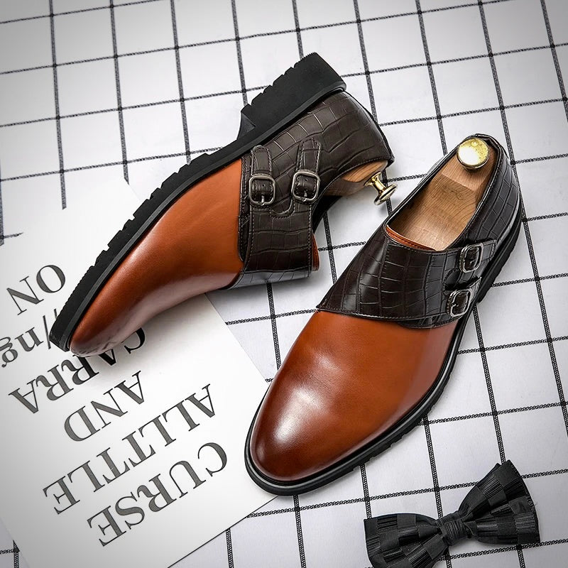 NICOLÒ SCHNEIDER LEATHER LOAFERS