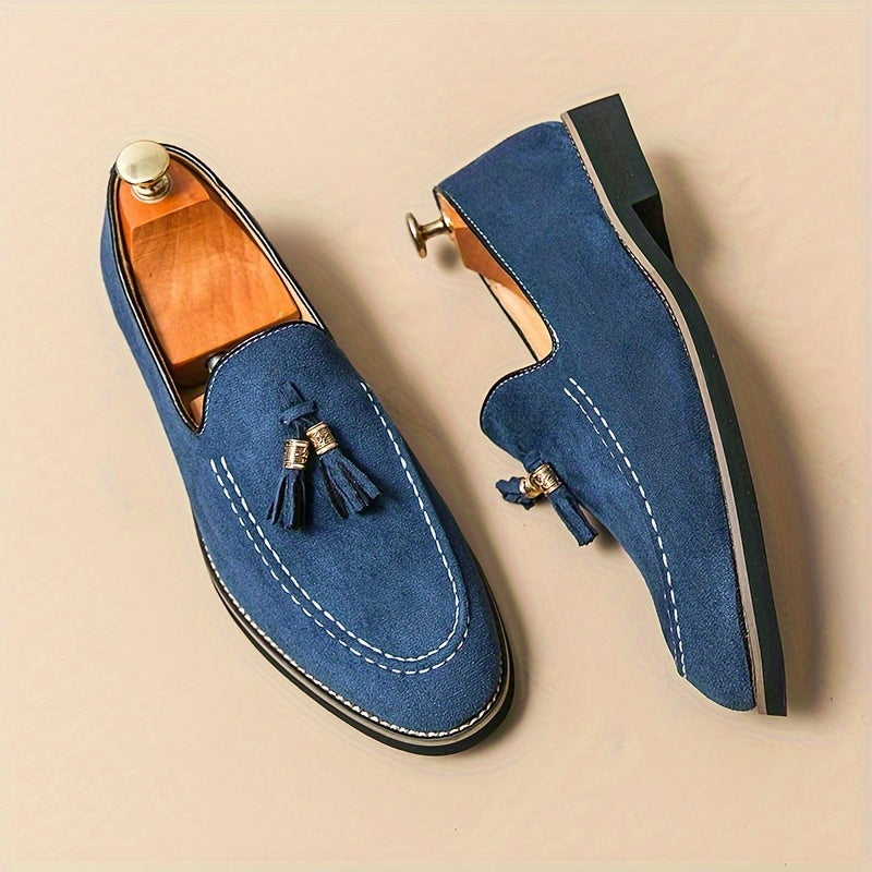 PHILIPPE KLEIN SUEDE LOAFERS