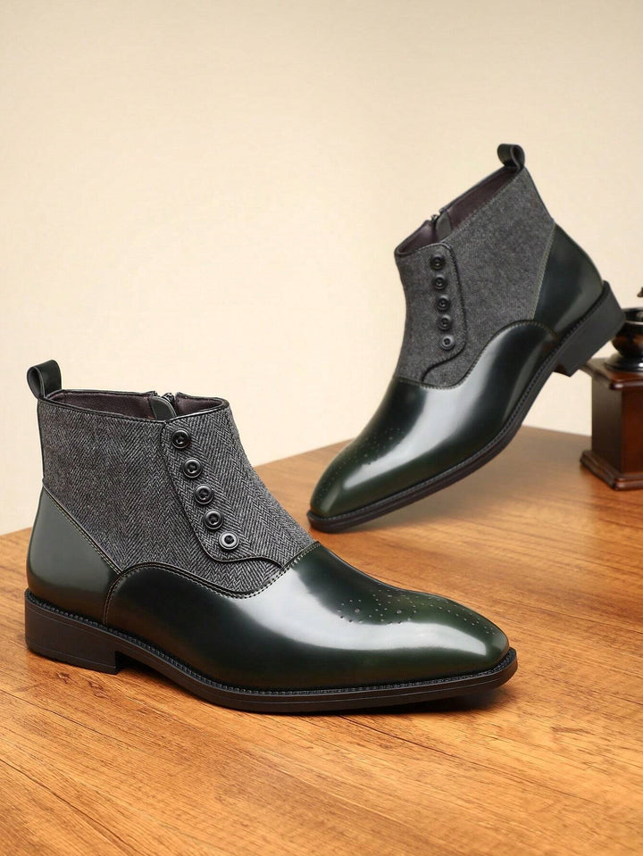 GERALD WENTWORTH CHELSEA LEATHER BOOTS