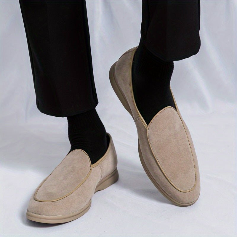 EDGAR REED SUEDE LOAFERS