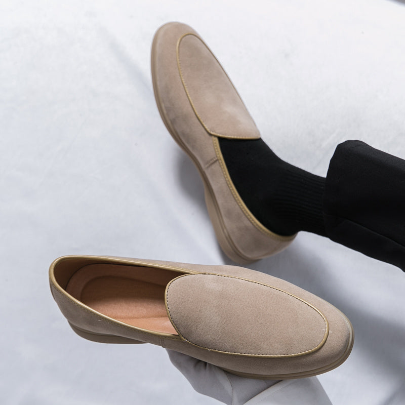 EDGAR REED SUEDE LOAFERS