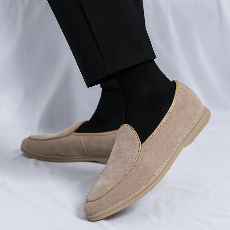 EDGAR REED SUEDE LOAFERS