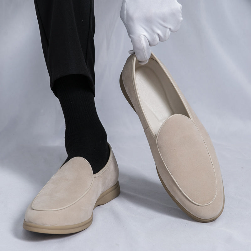 EDGAR REED SUEDE LOAFERS