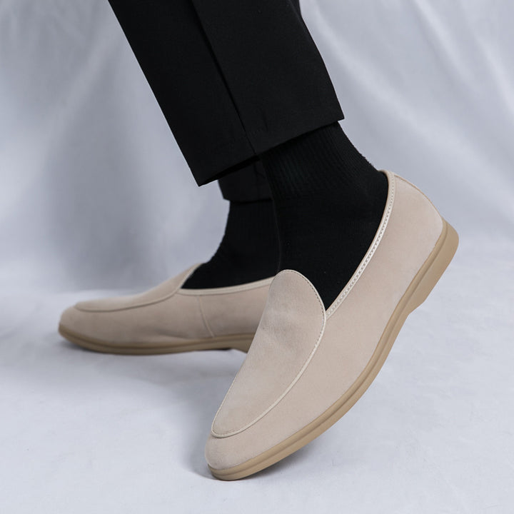 EDGAR REED SUEDE LOAFERS