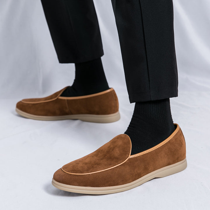 EDGAR REED SUEDE LOAFERS