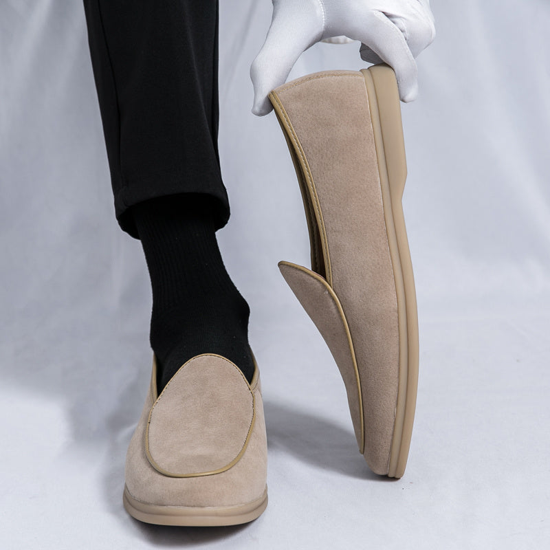 EDGAR REED SUEDE LOAFERS