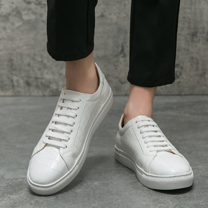 JULIAN SINCLAIR LEATHER SNEAKERS