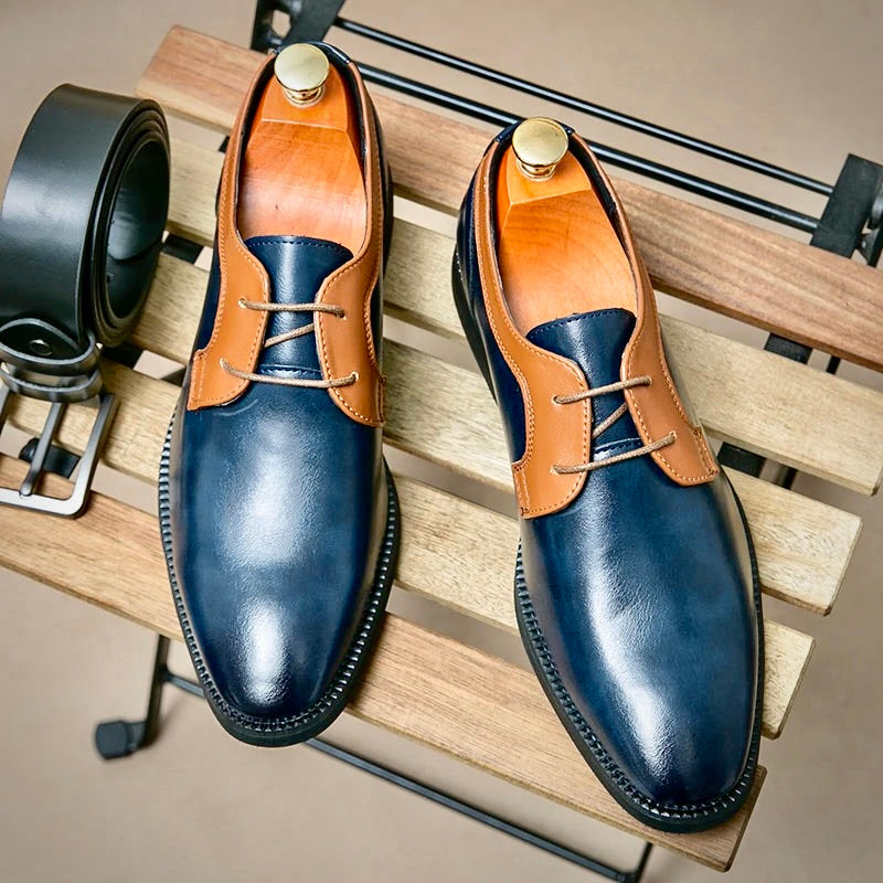 OSCAR VERNE LEATHER DRESS SHOES