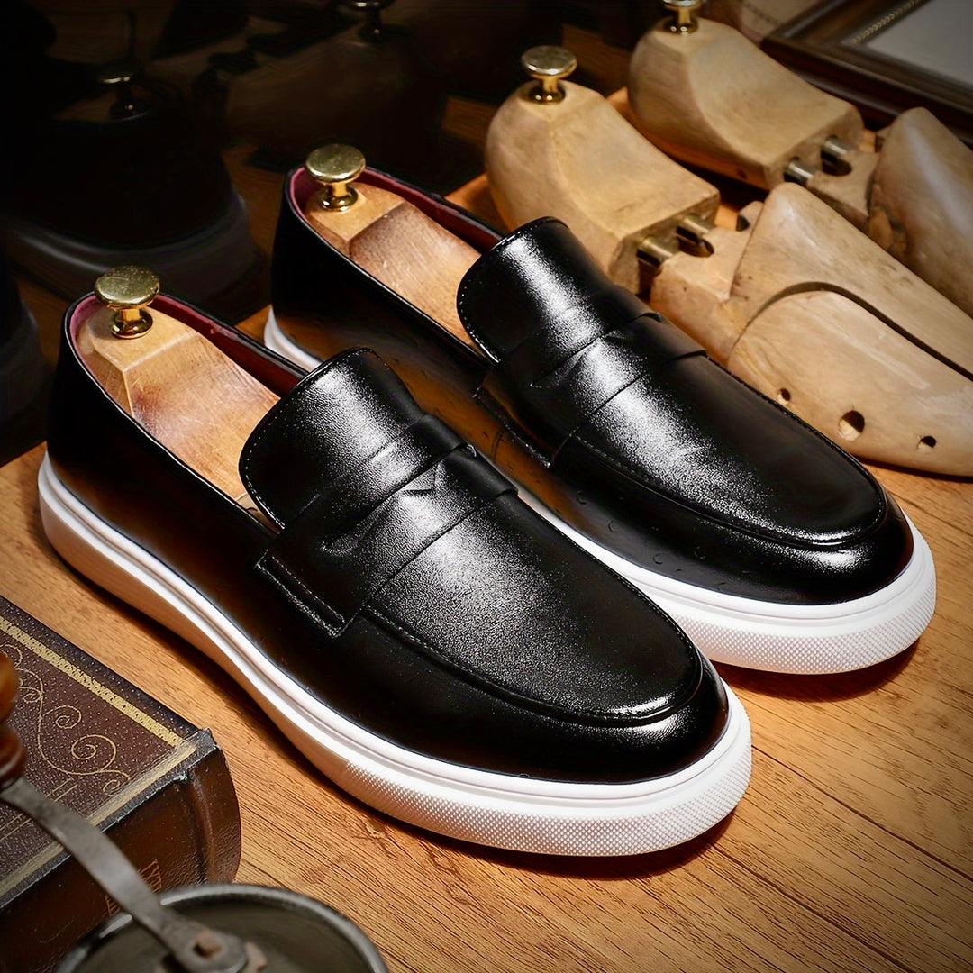 HENRI MÜLLER LEATHER LOAFERS