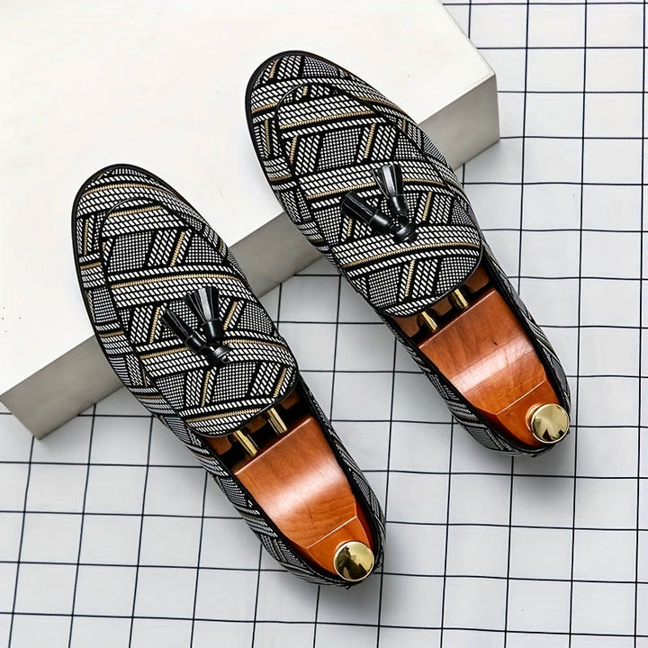 RAPHAEL DUVAL LEATHER LOAFERS