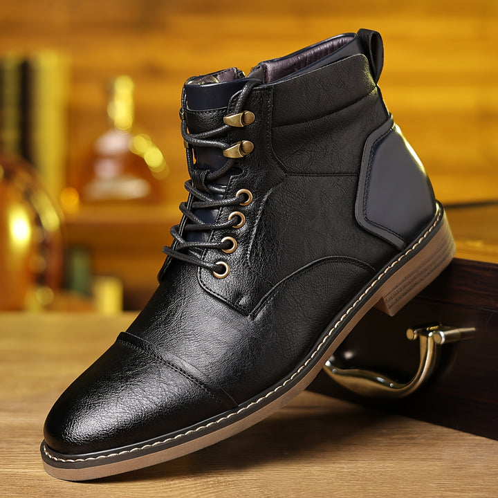 FRANKLIN BARRETT OXFORD LEATHER BOOTS