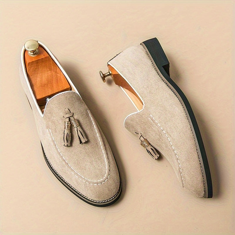 PHILIPPE KLEIN SUEDE LOAFERS