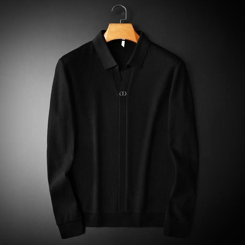 PALERMO KNITTED POLO SWEATER