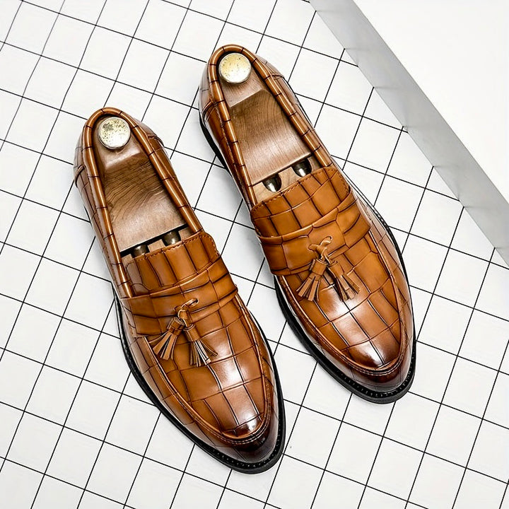 LOUIS BEAUMONT LEATHER DRESS SHOES