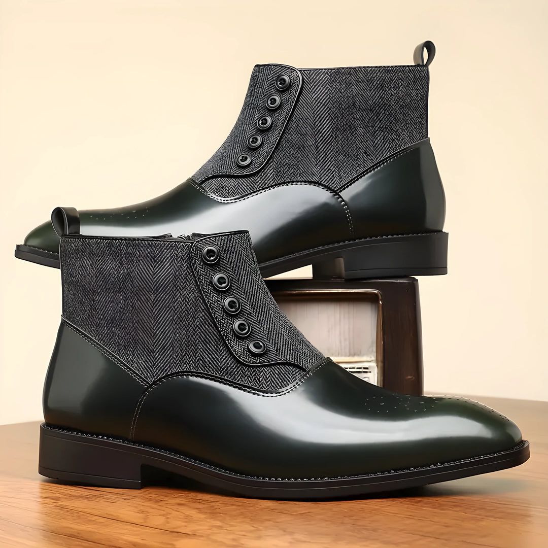 GERALD WENTWORTH CHELSEA LEATHER BOOTS