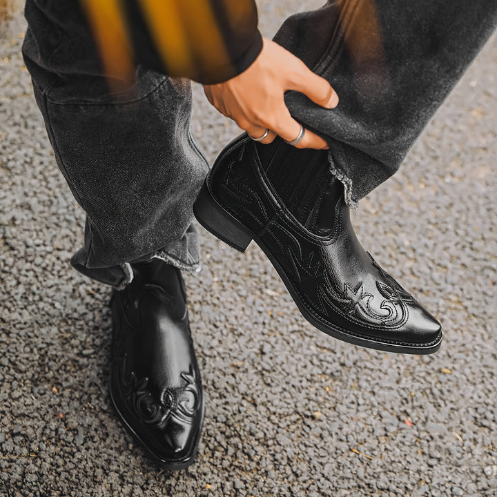 THEODORE BENNETT WESTERN LEATHER BOOTS