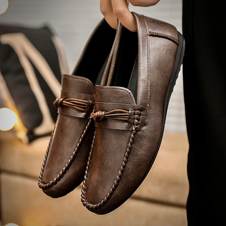 FRÉDÉRIC MOSER LEATHER LOAFERS