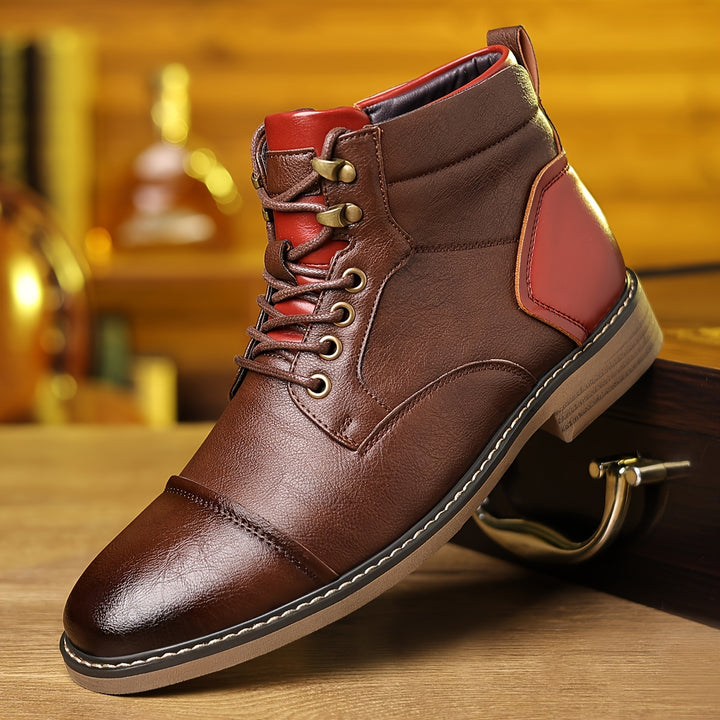 FRANKLIN BARRETT OXFORD LEATHER BOOTS