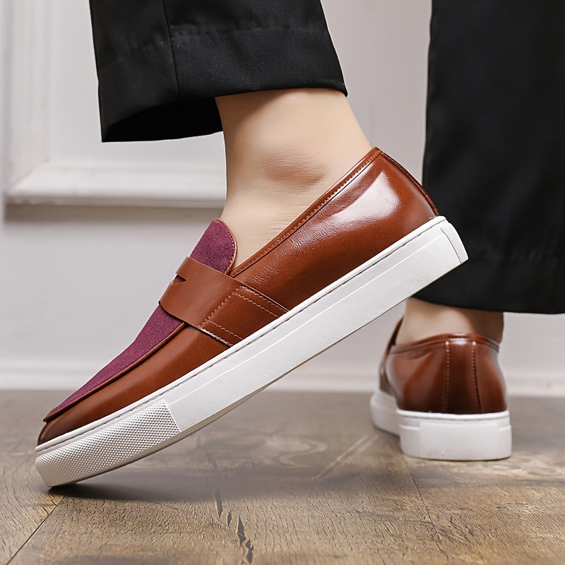 THEO LAURENT LEATHER LOAFERS