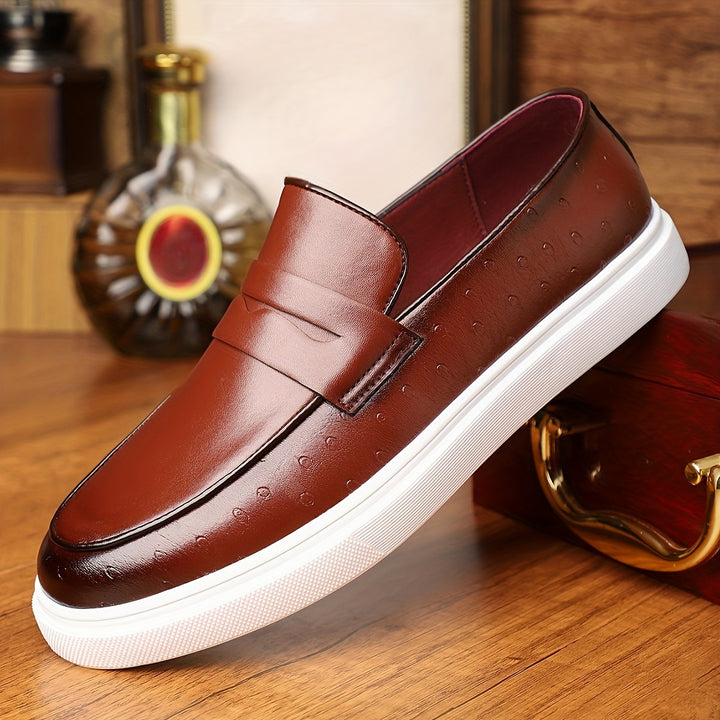 HENRI MÜLLER LEATHER LOAFERS