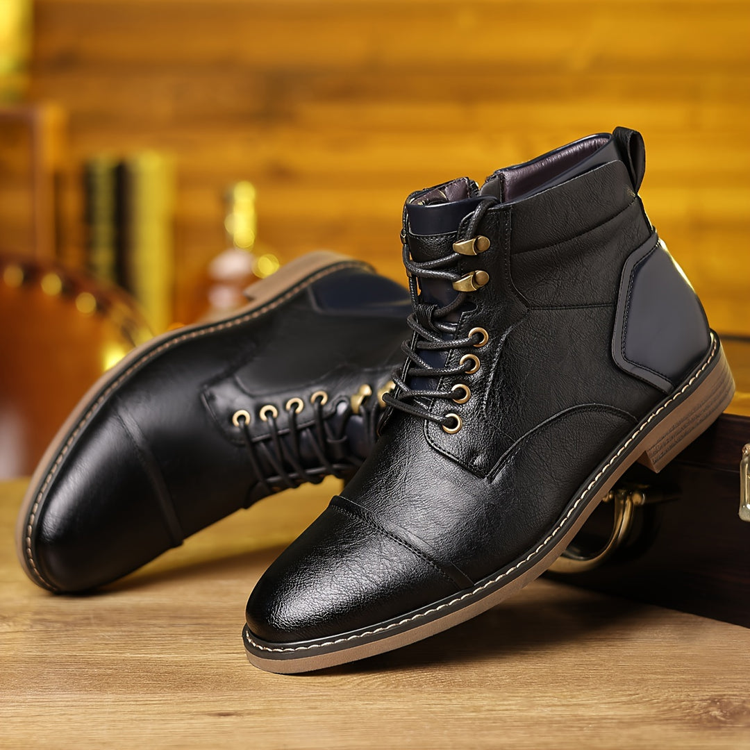 FRANKLIN BARRETT OXFORD LEATHER BOOTS