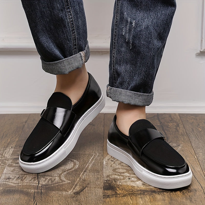 HENRY BLACKWOOD LEATHER LOAFERS