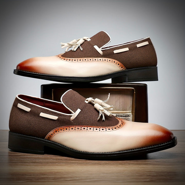 NICOLAS SCHMIDT LEATHER LOAFERS