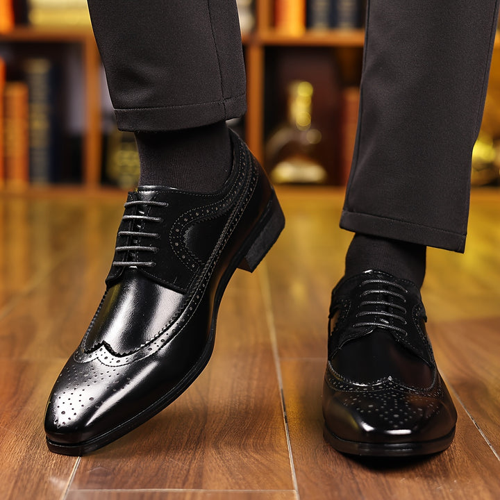 ALEXANDER PRESCOTT LEATHER DRESS SHOES