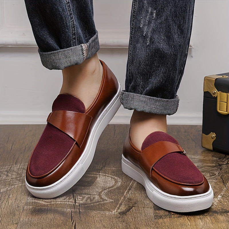 HENRY BLACKWOOD LEATHER LOAFERS