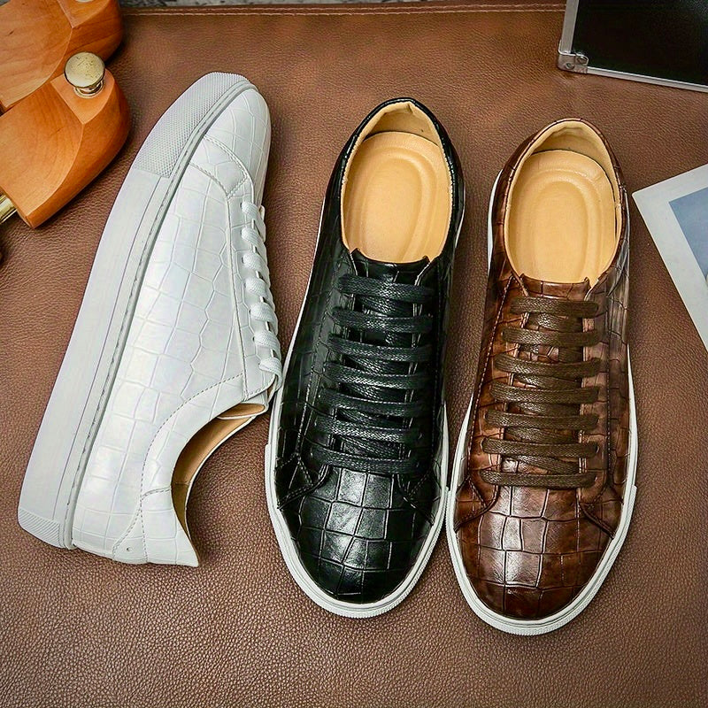 JULIAN SINCLAIR LEATHER SNEAKERS