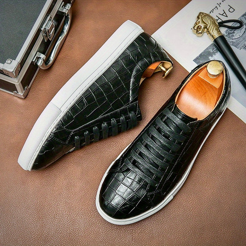 JULIAN SINCLAIR LEATHER SNEAKERS