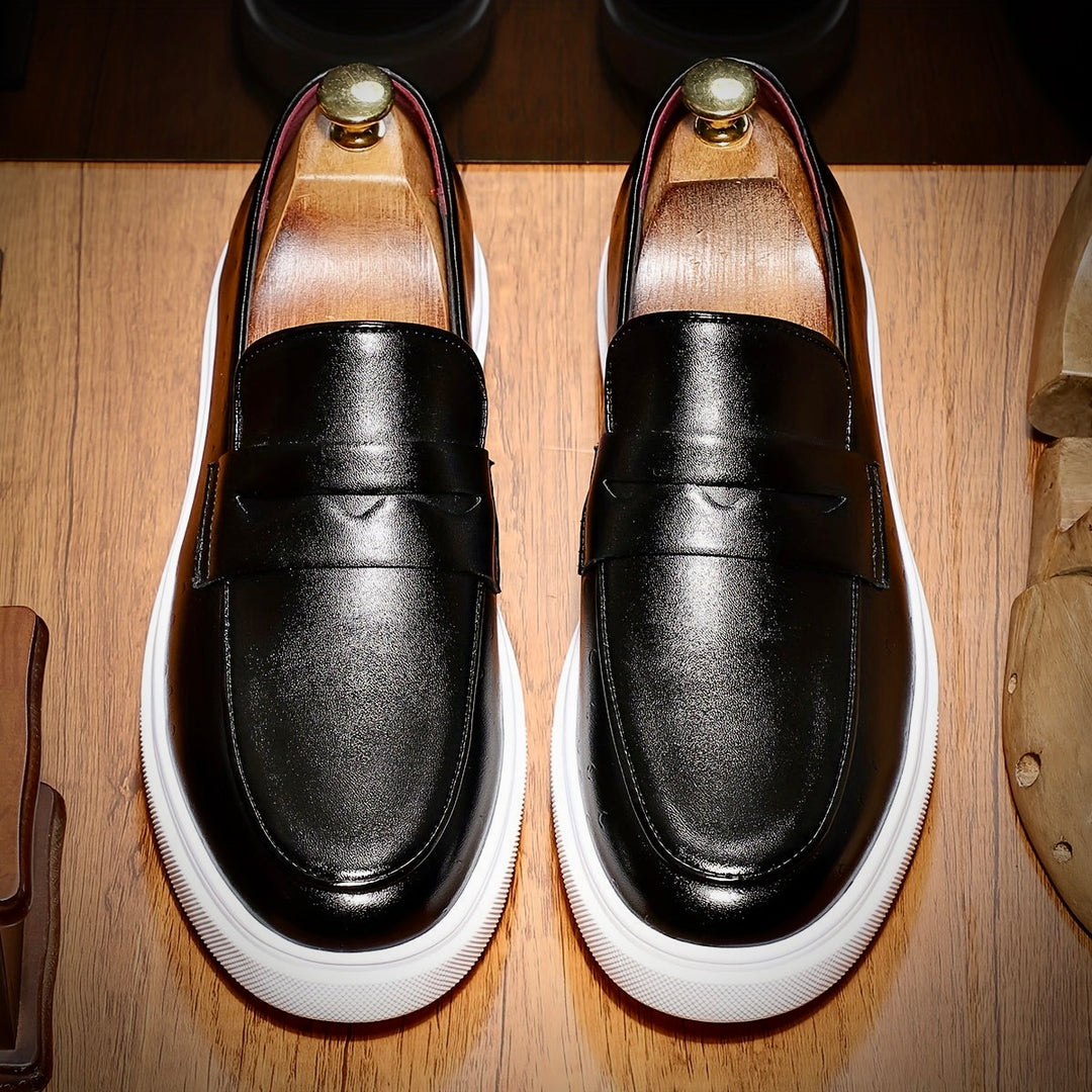 HENRI MÜLLER LEATHER LOAFERS