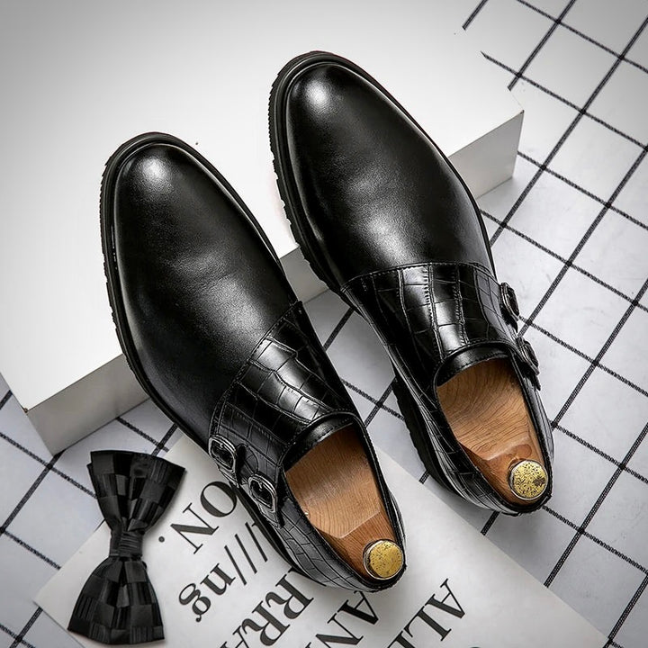 NICOLÒ SCHNEIDER LEATHER LOAFERS