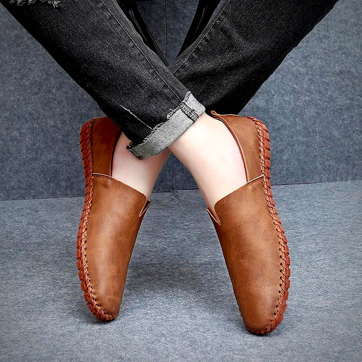 THÉODORE SIMON LEATHER LOAFERS