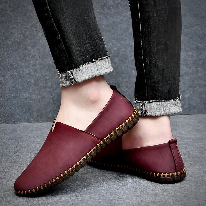 THÉODORE SIMON LEATHER LOAFERS