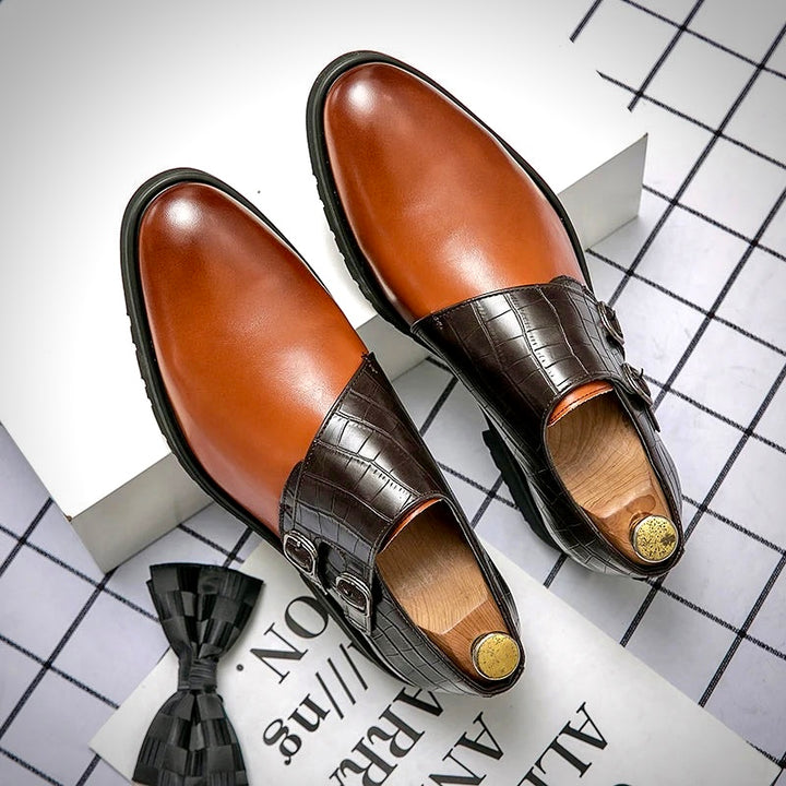 NICOLÒ SCHNEIDER LEATHER LOAFERS