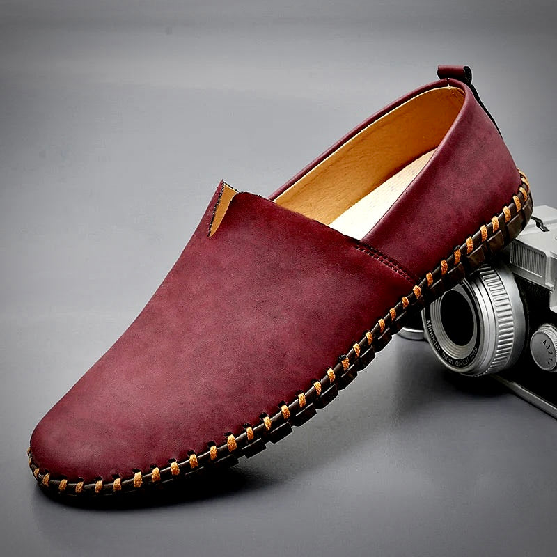 THÉODORE SIMON LEATHER LOAFERS