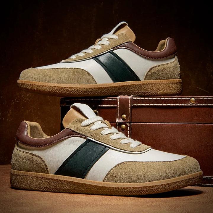 THÉO BERNARD LEATHER SNEAKERS