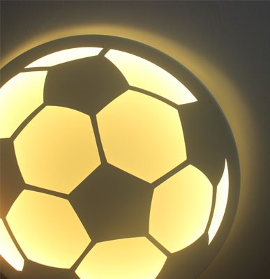 SERENITY INDUCING FOOTBALL WALL LAMP