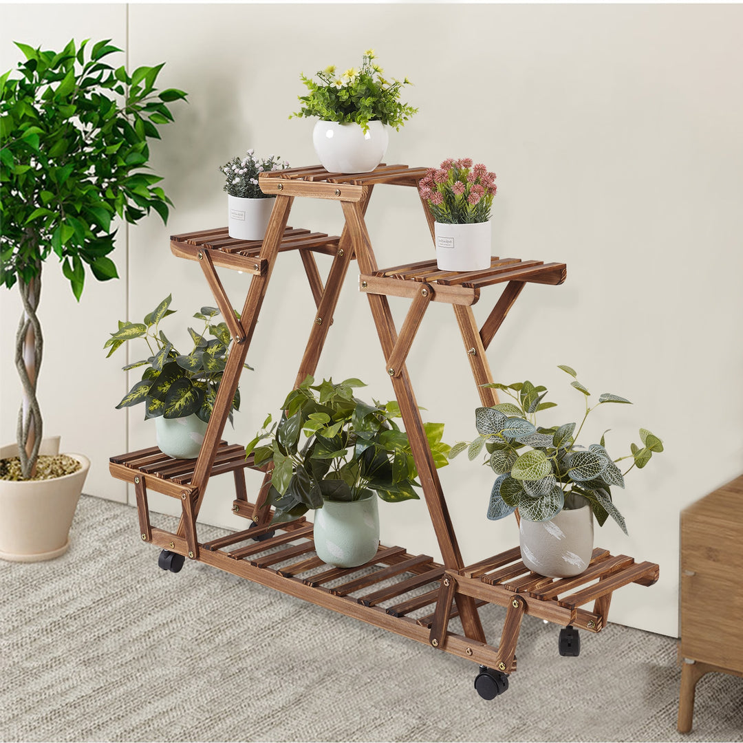 triangle plant stand indoor SANKAKU KANKEI"