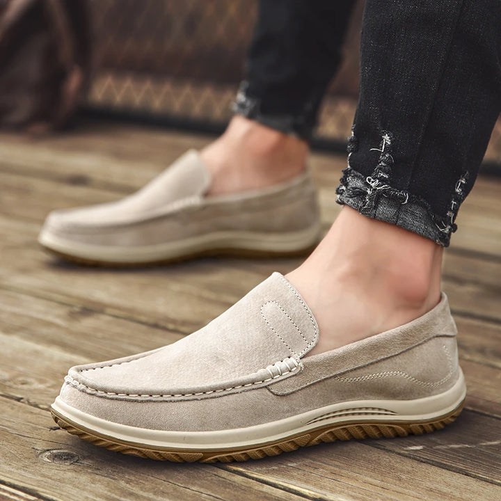 SÉBASTIEN ROUSSEAU LEATHER LOAFERS