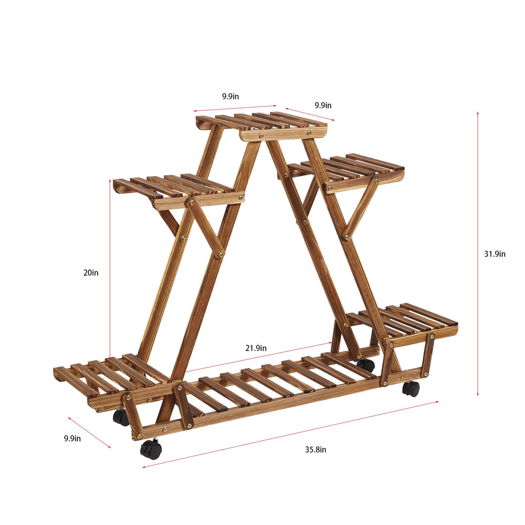triangle plant stand indoor SANKAKU KANKEI"
