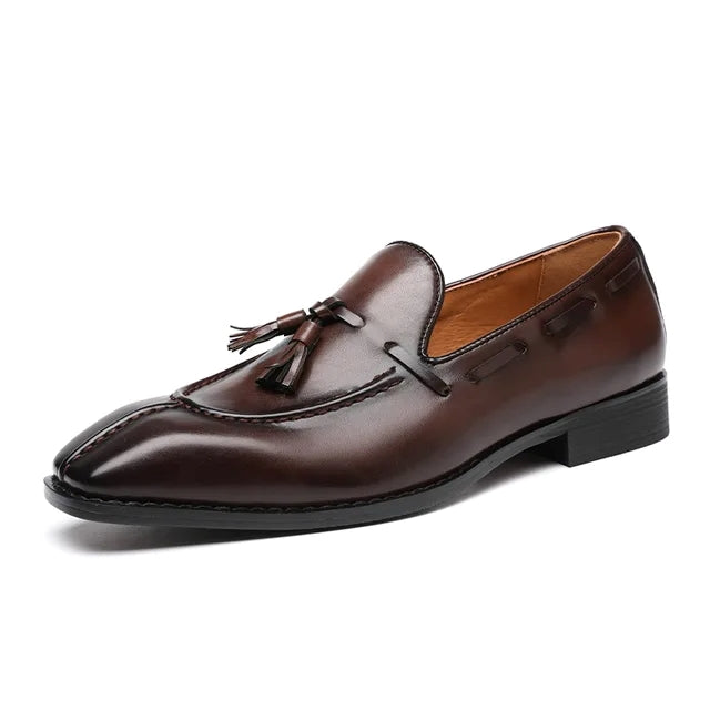 ROBERTO KOCH LEATHER LOAFERS