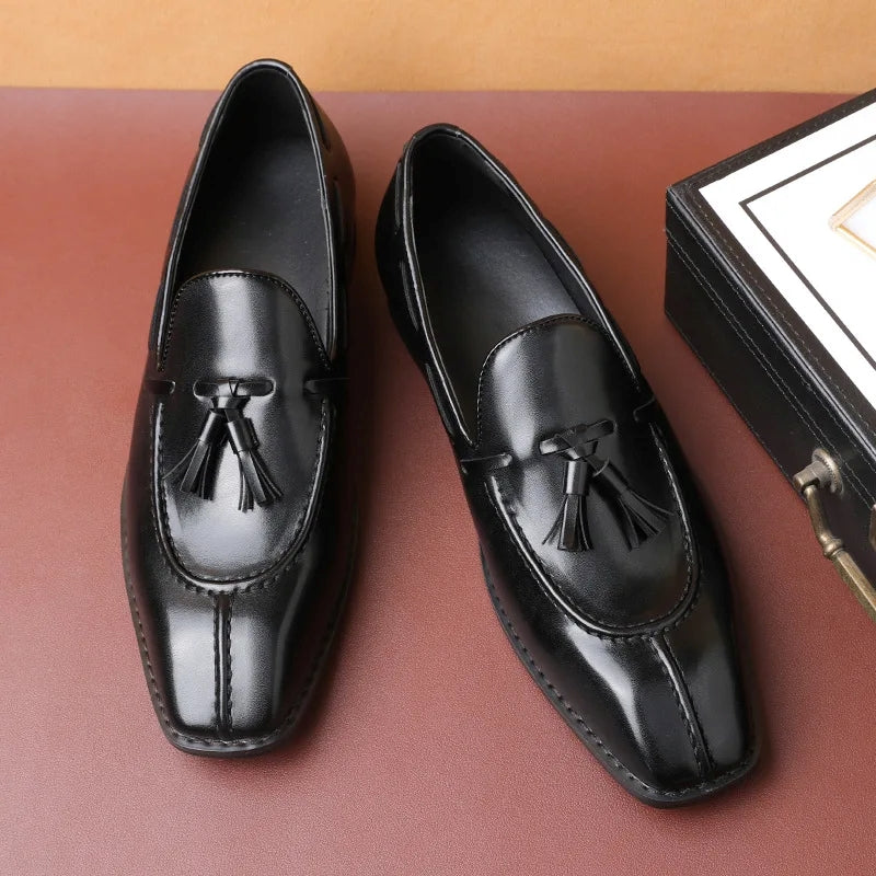 ROBERTO KOCH LEATHER LOAFERS