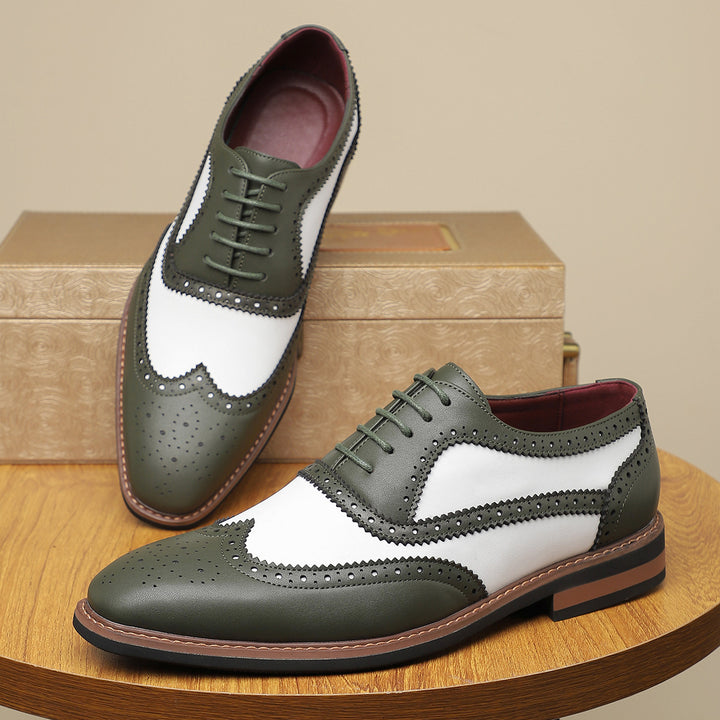 Vincent Caldwell leather dress shoes