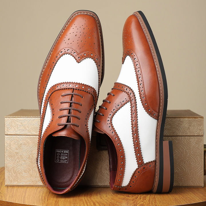 Vincent Caldwell leather dress shoes