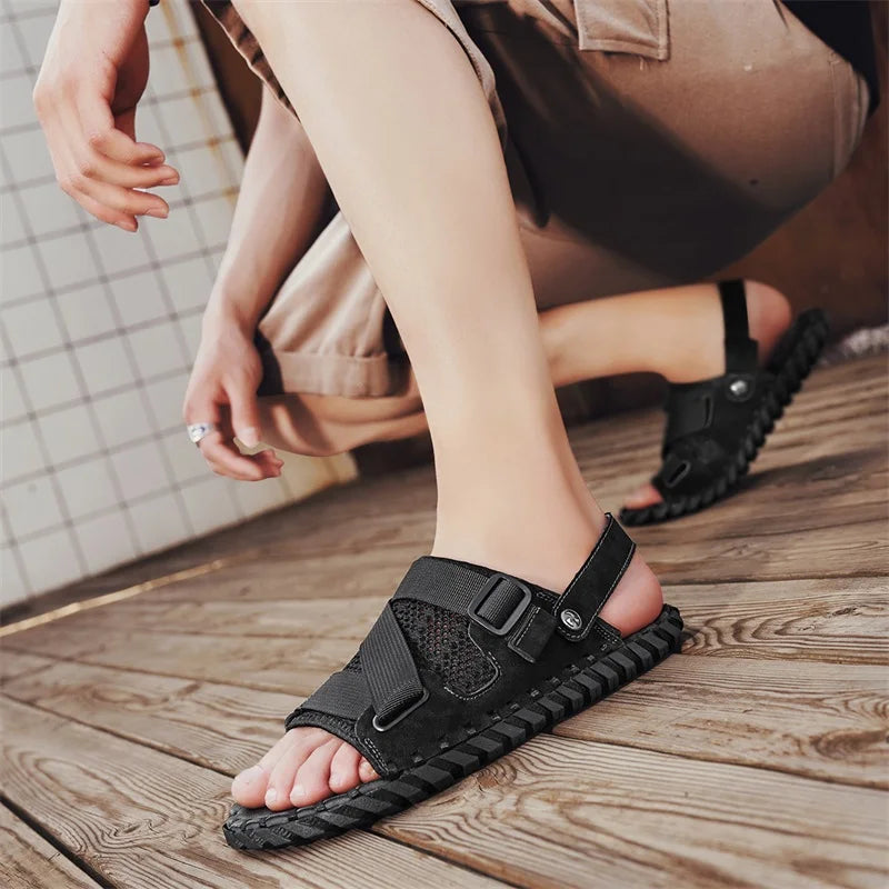 MAISONNI ERGONOMIC SLIP-ON SANDALS