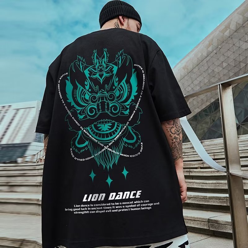 "THE LION DANCE" - OVERSIZED T-shirt