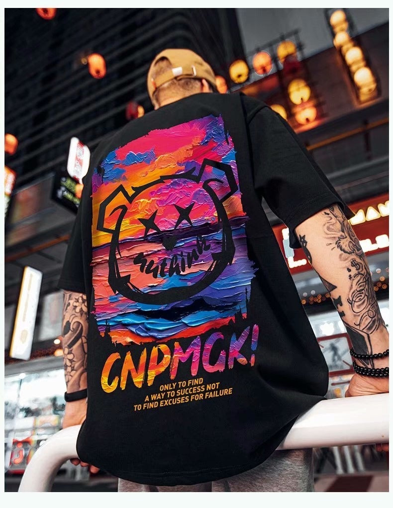 "CNPMGK" - OVERSIZED T-shirt