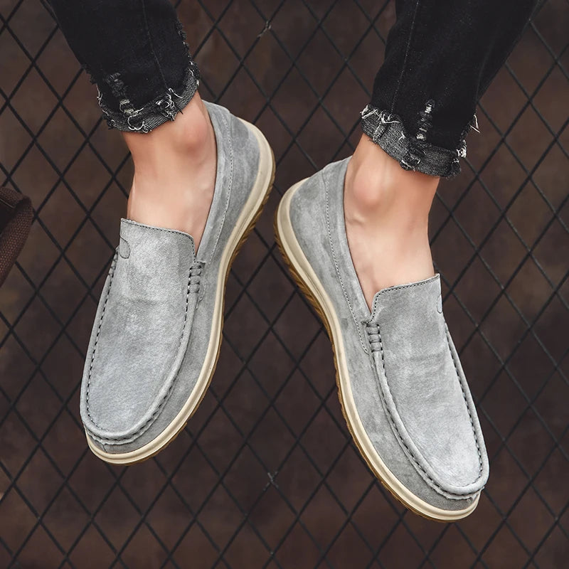 SÉBASTIEN ROUSSEAU LEATHER LOAFERS